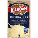 IDAHOAN MASHED POTATOES BUTTER & HERB
