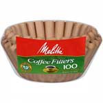 MELITTA COFFEE FILTERS BROWN  8-12 CUPS