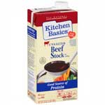 KITCHEN BASICS UNSALTED BEEF STOCK