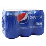 PEPSI CANS 6PK