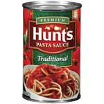HUNTS TRADITIONAL PASTA SAUCE