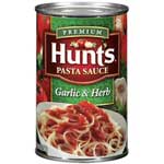 HUNTS GARLIC & HERB SAUCE