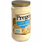 PREGO LIGHT HOMESTYLE ALFREDO SAUCE