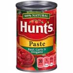 HUNTS TOMATO PASTE W/BASIL/GARLIC/OREG