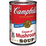 CAMPBELLS CREAM OF MUSHROOM SOUP