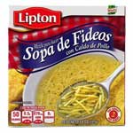 LIPTON SOPA DE FIDEOS CON CALDO DE POLLO