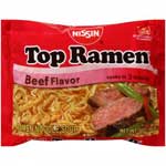 TOP RAMEN BEEF FLAVOR