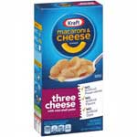 KRAFT MACARONI & CHEESE THREE CHEESE