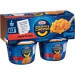 KRAFT EASY MACARONI&CHEESE TRIPLE CHEESE