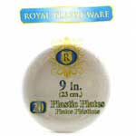 ROYAL PLASTICWARE PLATES