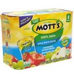 MOTTS WHITE GRAPE POUCH 100 8PK