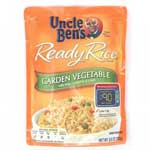 UNCLE BENS READY RICE GARDEN VEGETABLE