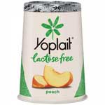YOPLAIT LACTOSE FREE PEACH