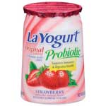 LA YOGURT STRAWBERRY LOWFAT