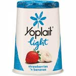 YOPLAIT LIGHT STRAW/BANANA