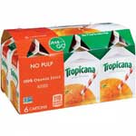 TROPICANA ORANGE JUICE 6PK