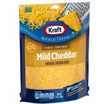 KRAFT SHREDDED MILD CHEDDAR