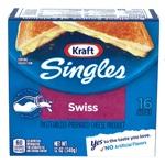 KRAFT SWISS SINGLES