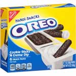 NABISCO OREO COOKIE STICKS 'N CREME DIP