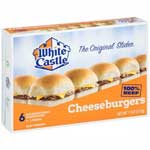 WHITE CASTLE CHEESE BURGE 6PK