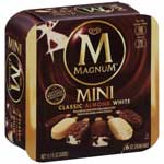 MAGNUM MINI CLASSIC/ALMD/WHITE ICE CREAM