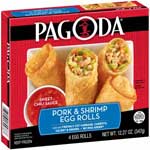 PAGODA EXPRESS EGG ROLLS PORK & SHRIMP