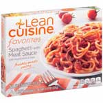 LEAN CUISINE SPAGHETTI WITH MEAT