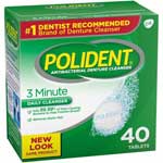 POLIDENT DENTURE CLEANSER TB