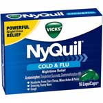 VICKS NYQUIL COLD & FLU RELIEF LIQUICAPS
