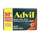 ADVIL TABLETAS 24 FREE 12