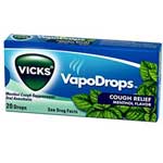 VICKS VAPODROPS MENTHOL