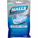 HALLS SF MENTHOL