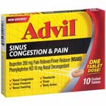 ADVIL SINUS CONGESTION N PAIN