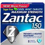 ZANTAC 150 COOL MINT TABLETS