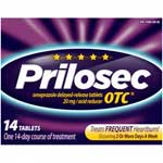 PRILOSEC OTC ACID REDUCER TABLETS