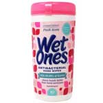 WET ONES ANTIBACTERIAL WIPES FRESH SCENT