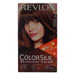 REVLON COLORSILK #43 MEDIUM GOLDEN BROWN