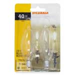 SYLVANIA LIHGT BULB 40B10C/BL B10