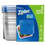 ZIPLOC SMALL SQUARE