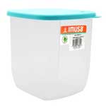 IMUSA RECT. PLASTICO ALTO 2 LT