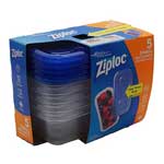 ZIPLOC CONTAINER SMALL RECTANGLE