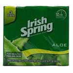 IRISH SPRING BAR ALOE 3PK