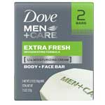 DOVE MEN EXTRA FRESH 2-BAR
