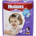 HUGGIES LITTLE MOVERS S5 JBO