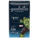GOODNITES UNDERWEAR BOYS JUMBO SM/MED