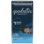 GOODNITES FOR BOYS JUMBO LARGE/EX-LARGE
