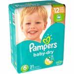 PAMPERS BABY DRY JUMB SIZE 6