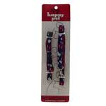 SET COLLAR + LEASH 10MM PRINTS