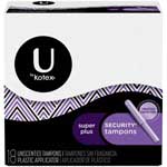KOTEX SECURITY TAMPONS SUPER PLUS