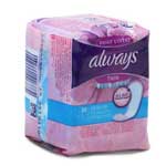 ALWAYS THIN UNSCENTED REGULAR LINERS